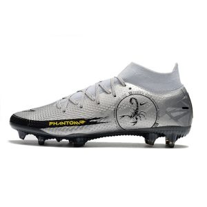 Nike Phantom Generative Texture Elite DF FG Scorpion stříbrný Černá